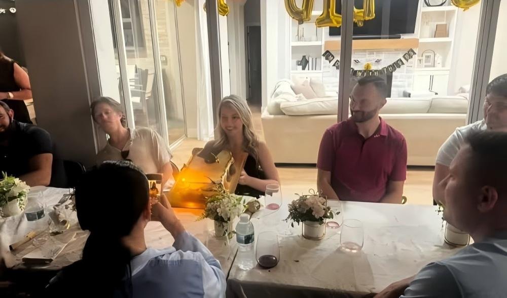 a birthday celebration hibachi at home