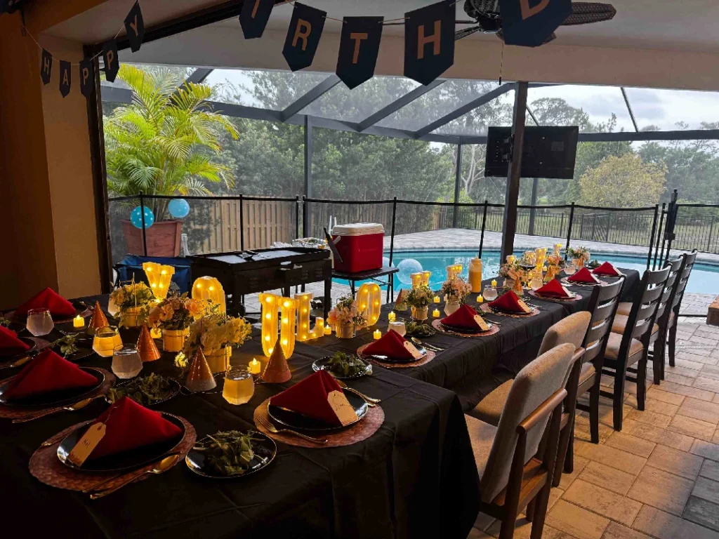 hibachi at home tables and chairs